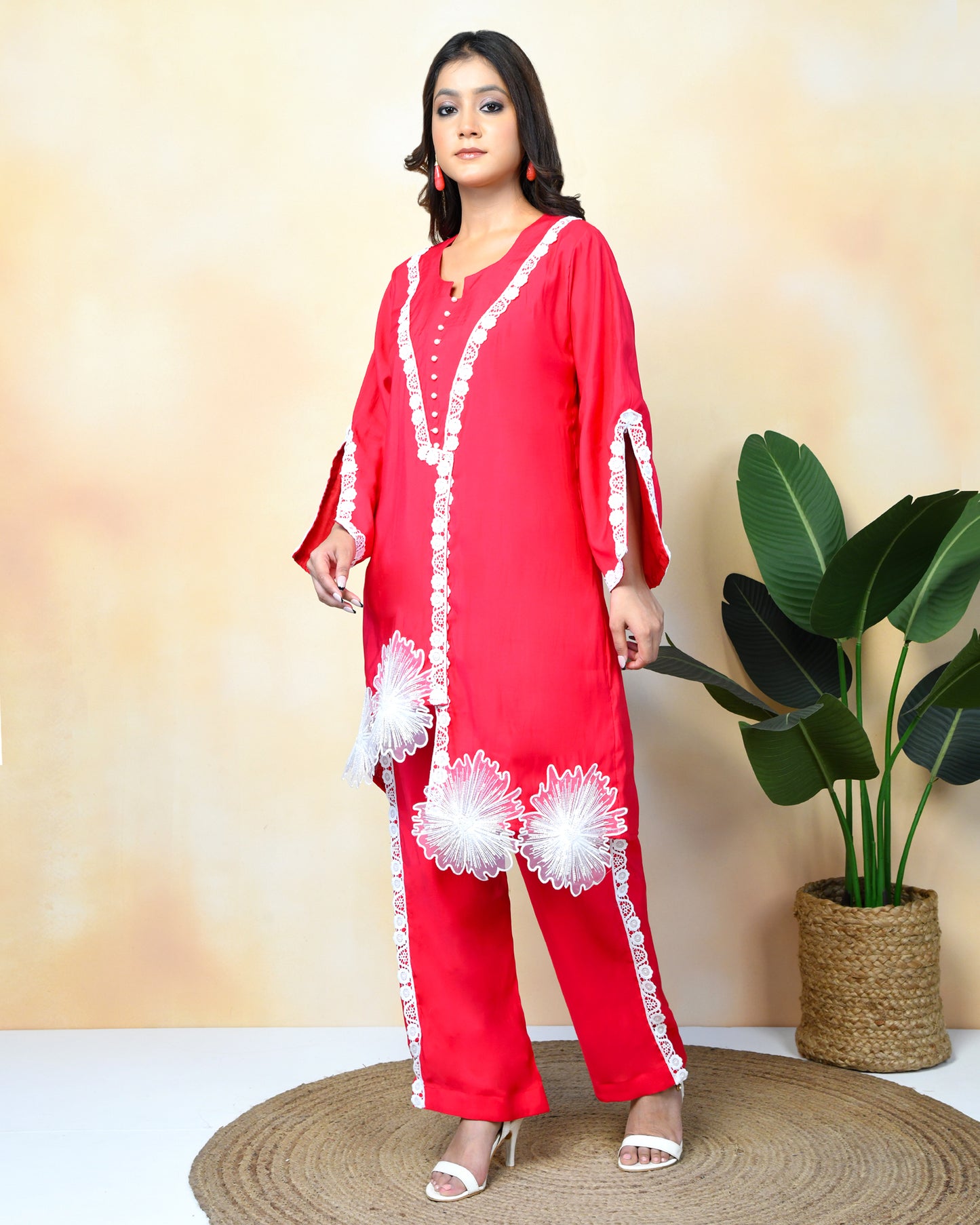 Rose Radiance Kurta