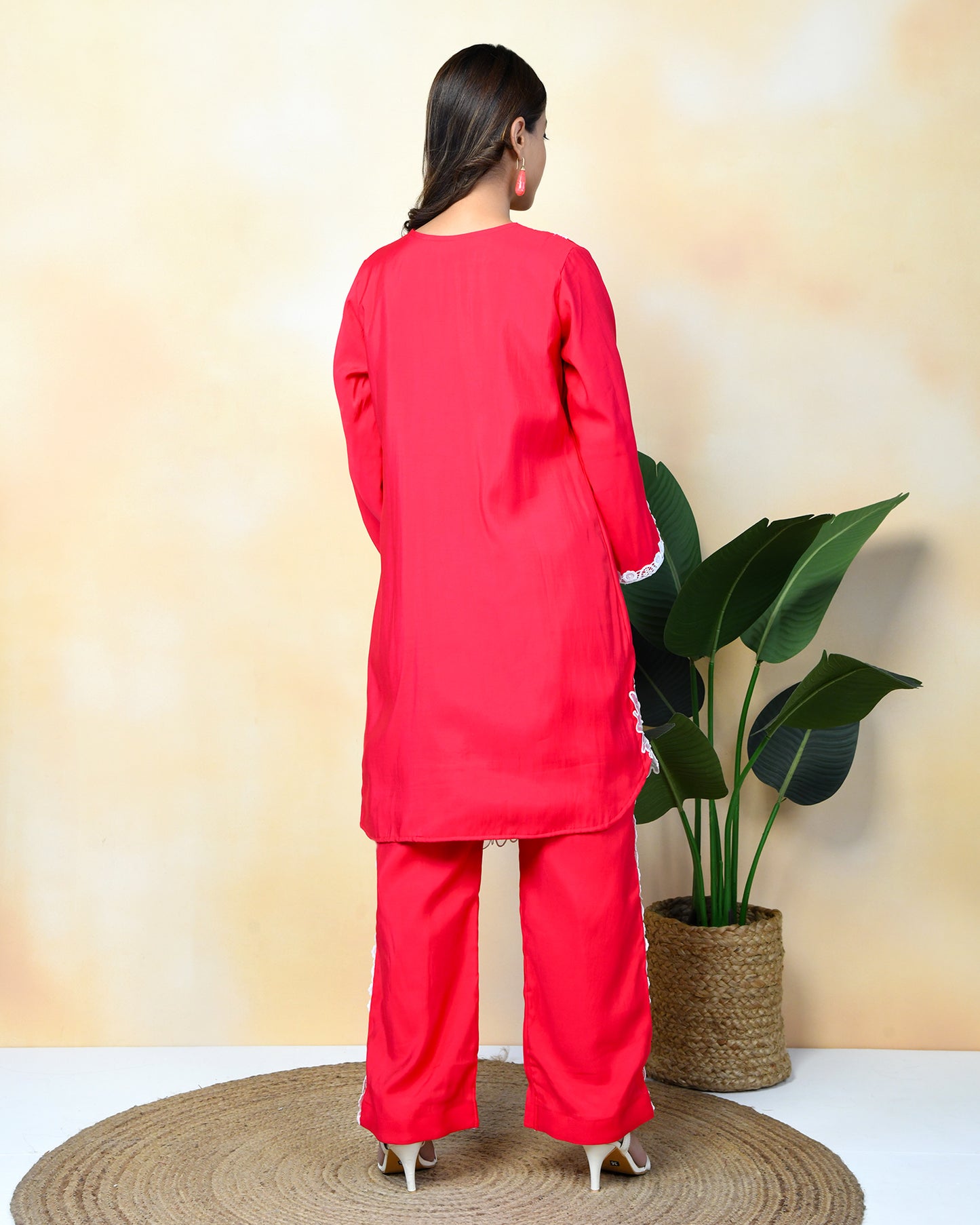 Rose Radiance Kurta