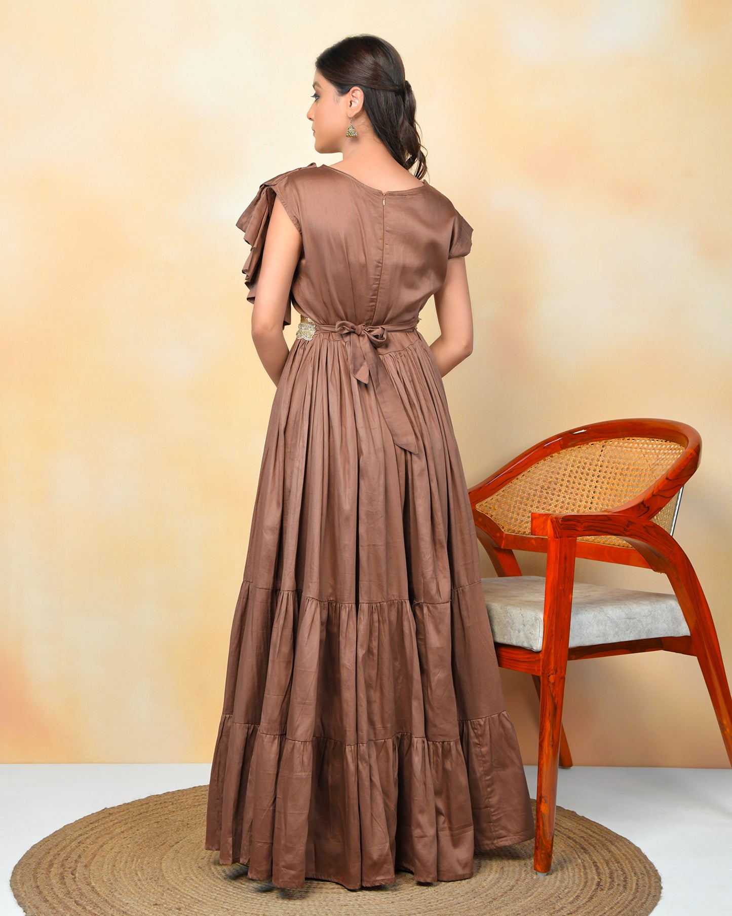 Cocoa Flare Dress
