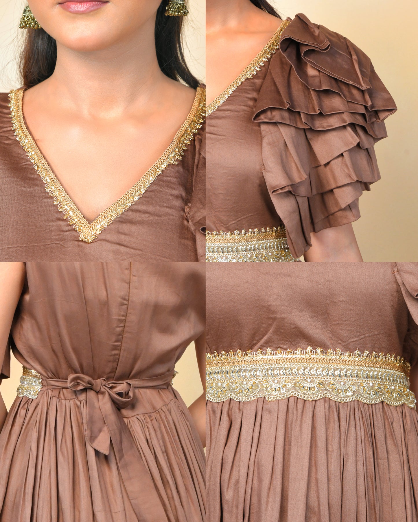 Cocoa Flare Dress